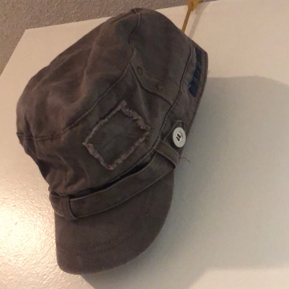 Conductor Hat Cap Brown Casual